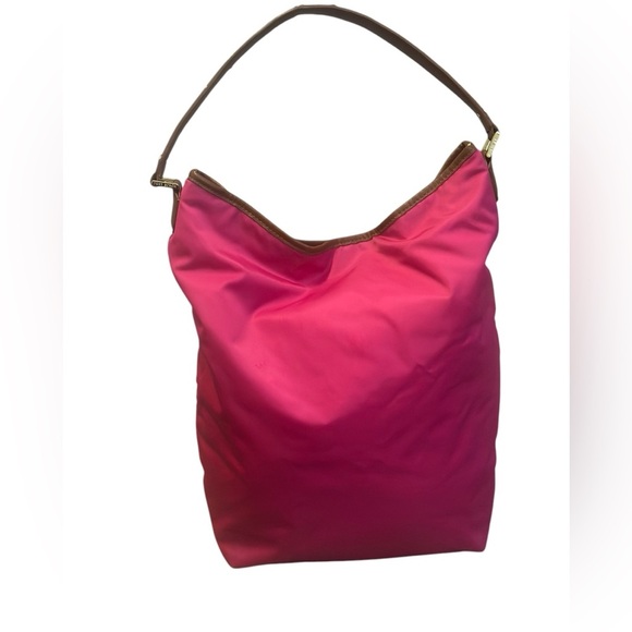 Tory Burch Pink Nylon Hobo Bag - Picture 2 of 14